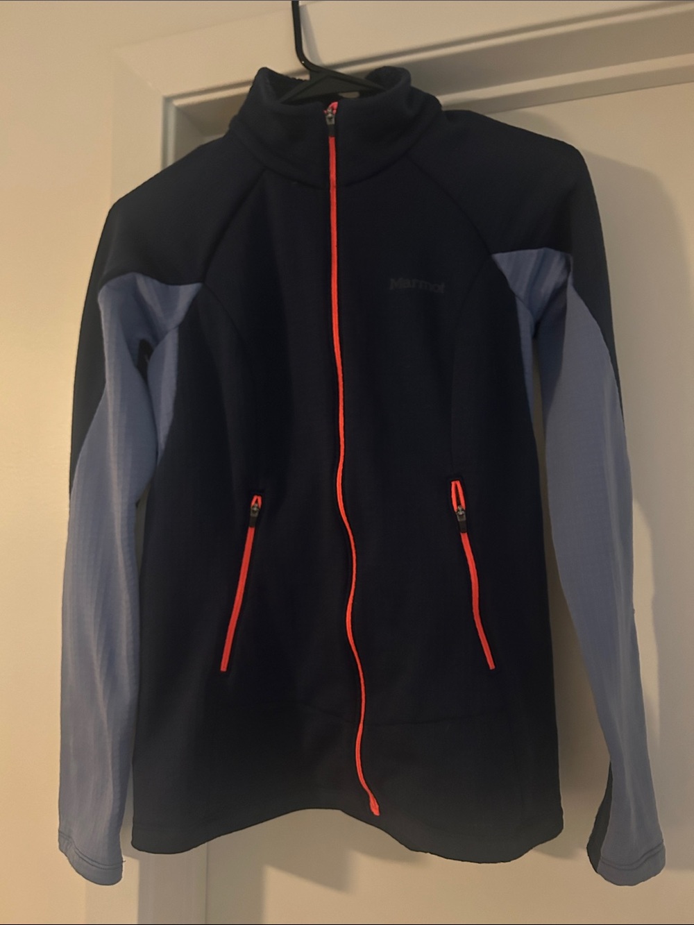 Marmot Navy Colorblock Polartec Jacket